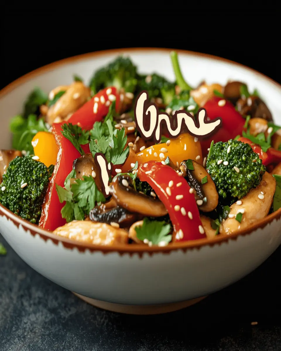Copycat Mushroom Chicken Stir-Fry Recipe First Image First Image