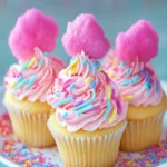 Cotton Candy Cupcakes First Image First Image