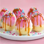 Crispy Cotton Candy Cheesecake Bombs First Image First Image