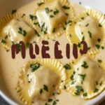 Creamy Garlic Parmesan Ravioli Sauce Recipe First Image First Image