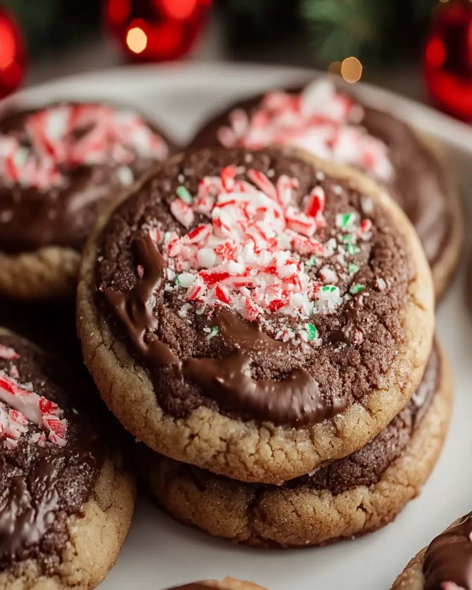 Peppermint Mocha Cookies – Rich Coffee Flavor First Image First Image
