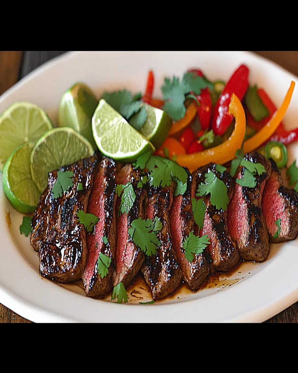 Chili Lime Flank Steak Recipe First Image First Image