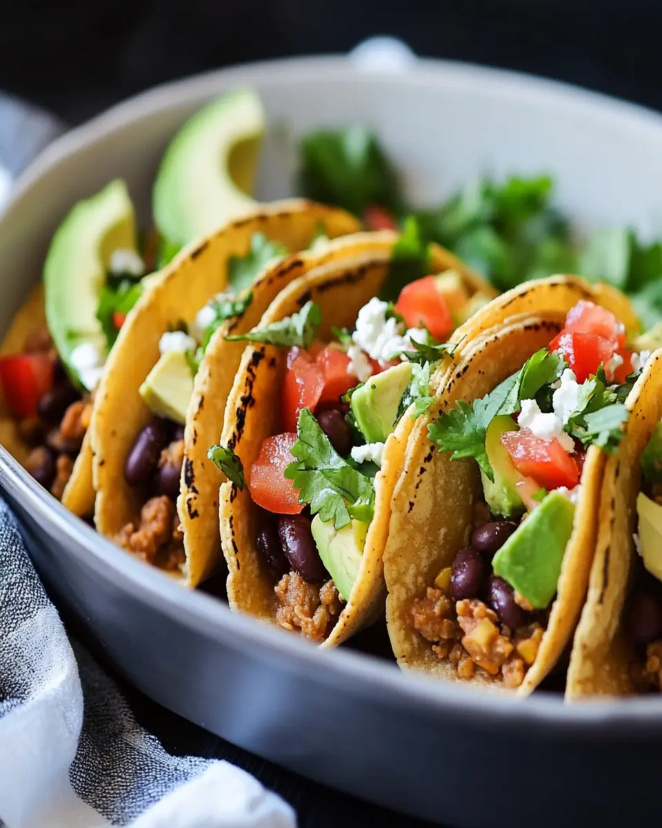 Crispy Baked Bean Tacos First Image First Image