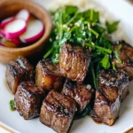 Irresistible Steak Bites with Miso Ginger Dressing Recipe First Image First Image