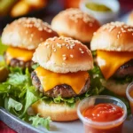 Irresistible Cheeseburger Sliders for Game Day Fun First Image First Image