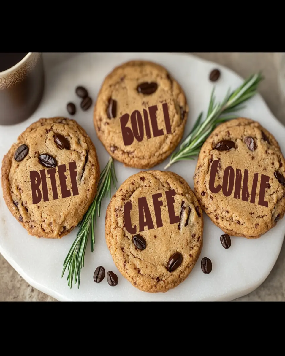 Brown Butter Coffee Toffee Cookies Recipe First Image First Image