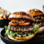 Grilled Teriyaki Burgers First Image First Image