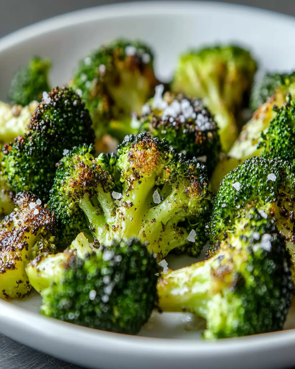 Irresistible Baked Broccoli: A Crunchy Veggie Delight First Image First Image