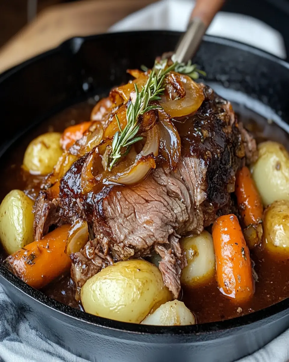 Chicago-Style Italian Butter Chuck Roast (Cast Iron) First Image First Image