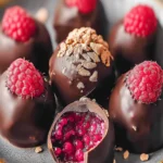 Indulgent Raspberry Chocolate Truffles You Must Try Today First Image First Image