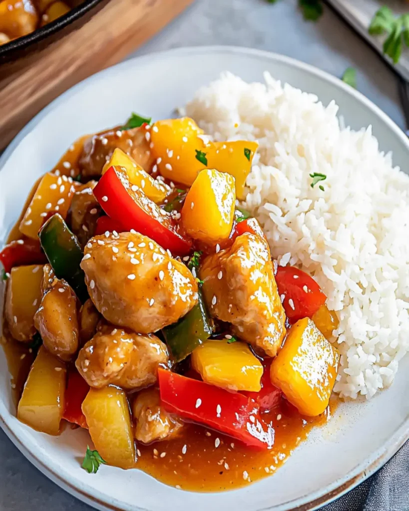 Sweet and Sour Chicken First Image First Image