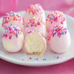 Crispy Cotton Candy Cheesecake Bombs First Image First Image