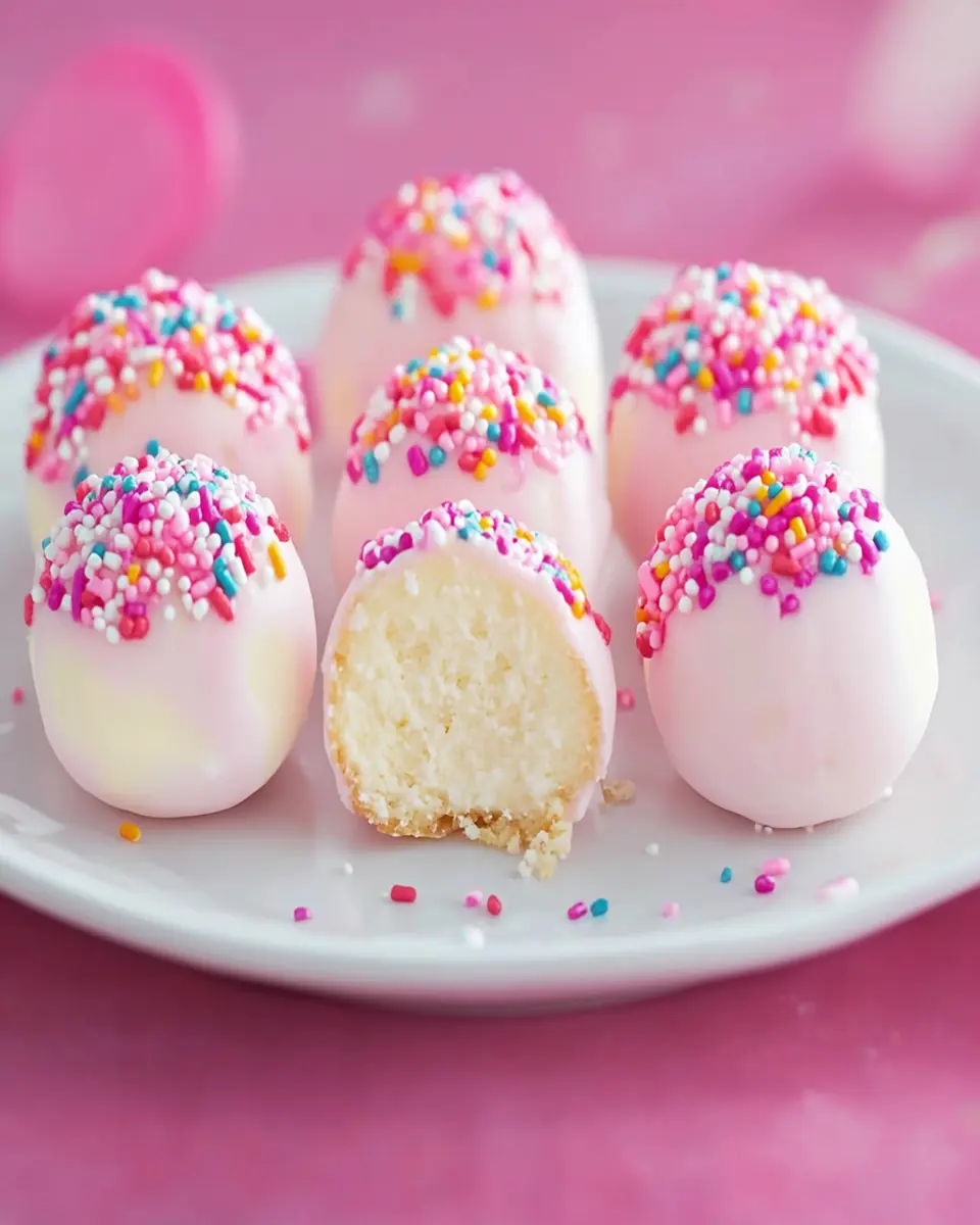 Crispy Cotton Candy Cheesecake Bombs First Image First Image