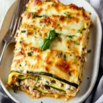 Cheesy Zucchini Lasagna with Tuna First Image First Image