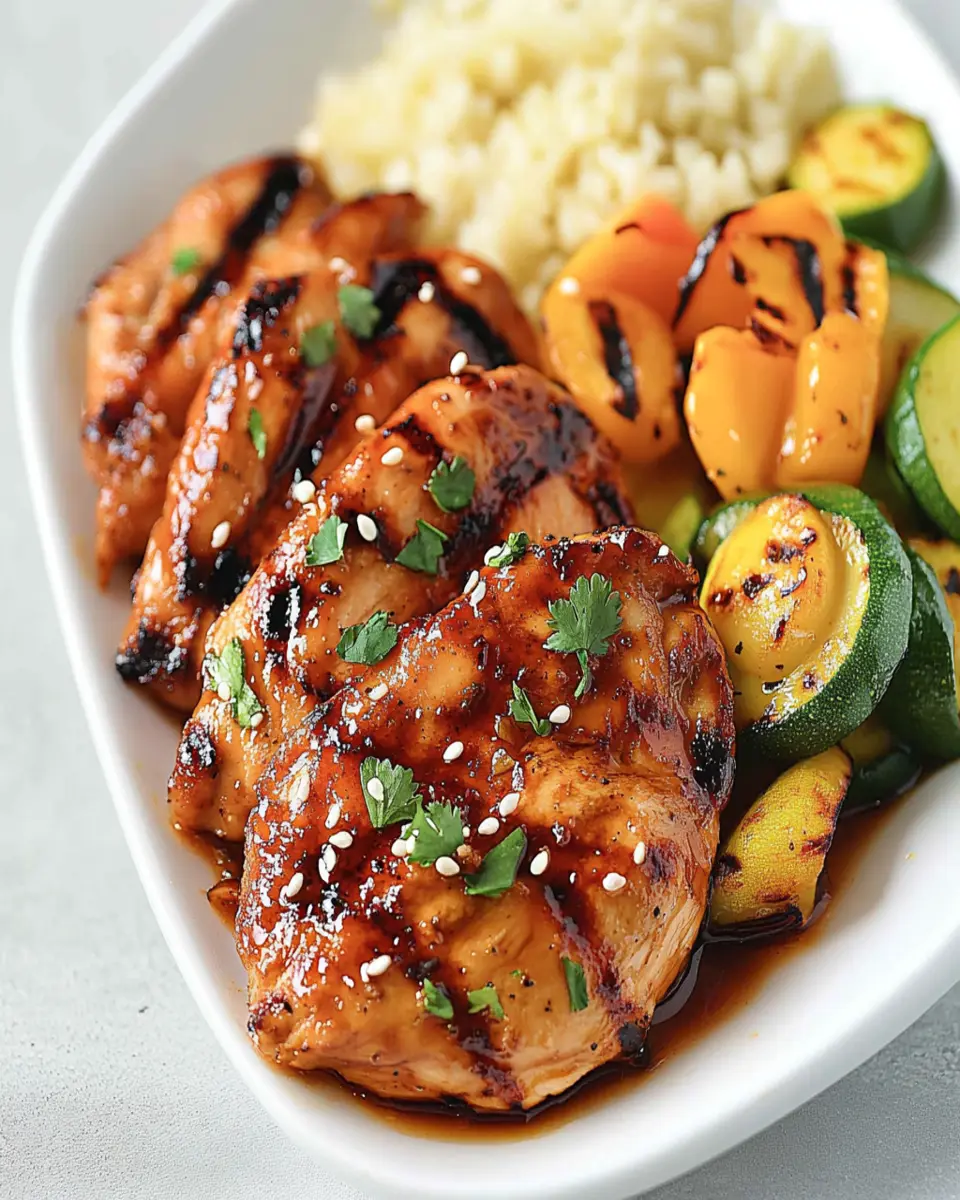 5 Star Grilled Teriyaki Chicken Recipe First Image First Image