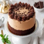 Moist Chocolate Cake with Buttercream Frosting First Image First Image