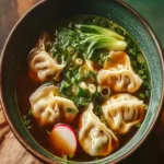 Gyoza Soup (Japanese Dumpling Soup) First Image First Image