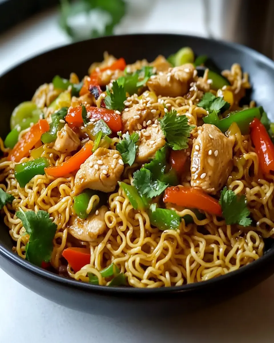 Chicken Ramen Stir Fry First Image First Image