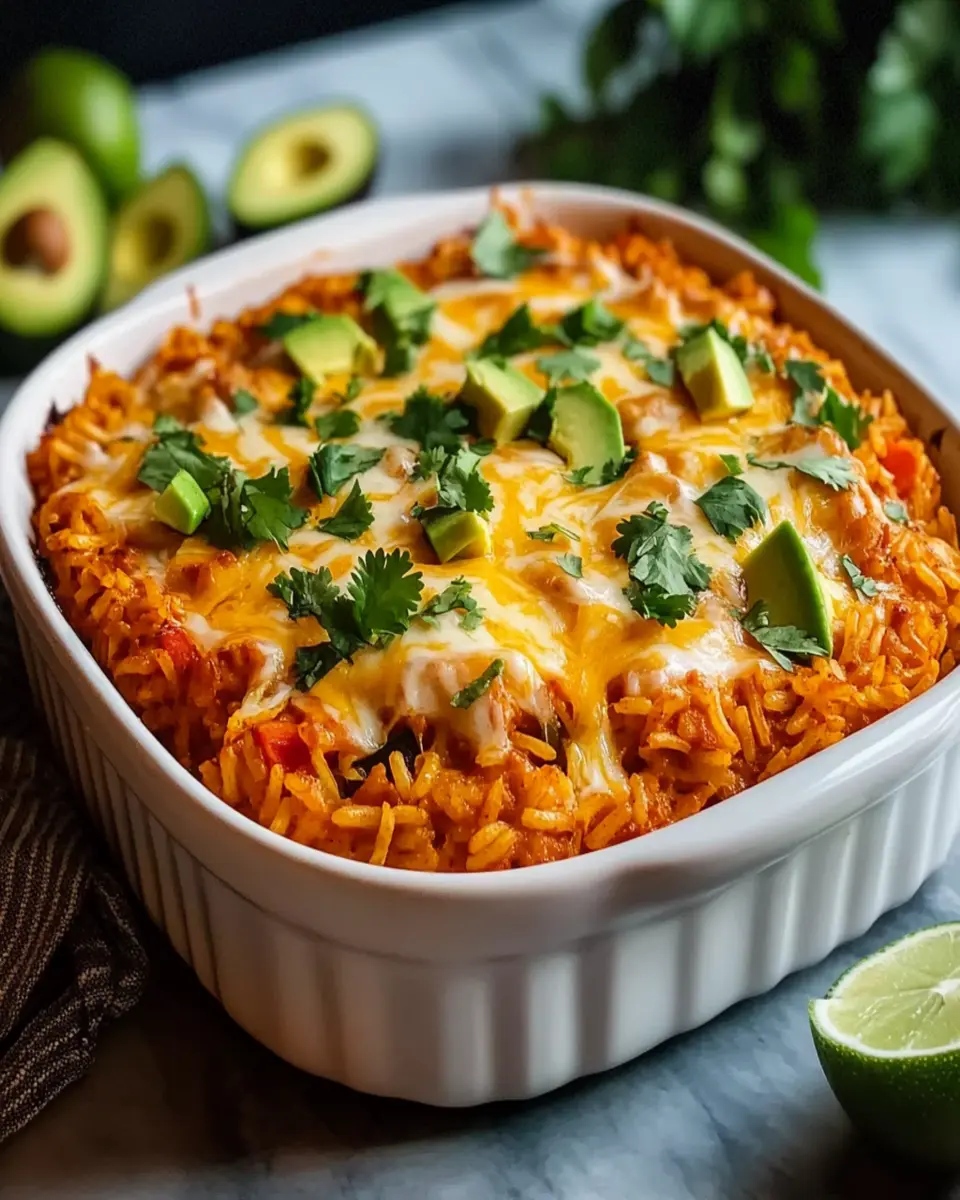 Chicken Enchilada Rice Casserole First Image First Image
