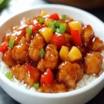 Baked Sweet and Sour Chicken First Image First Image