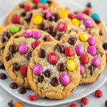 Easter M&M Chocolate Chip Cookies First Image First Image