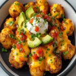 Air Fryer Breakfast Loaded Tater Tots (Totchos) First Image First Image