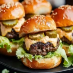 Big Mac Sliders- Easy Beef Copycat Recipe First Image First Image