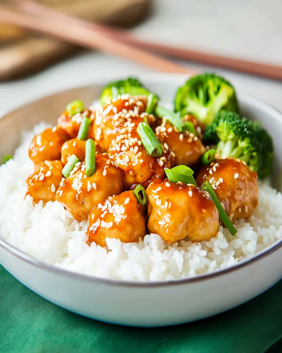 Slow Cooker Orange Chicken First Image First Image
