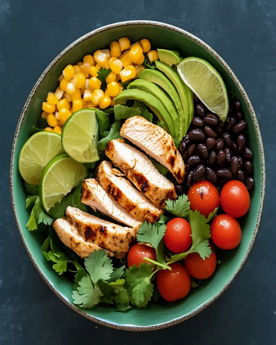 Southwest Chicken Salad Bowl Recipe First Image First Image