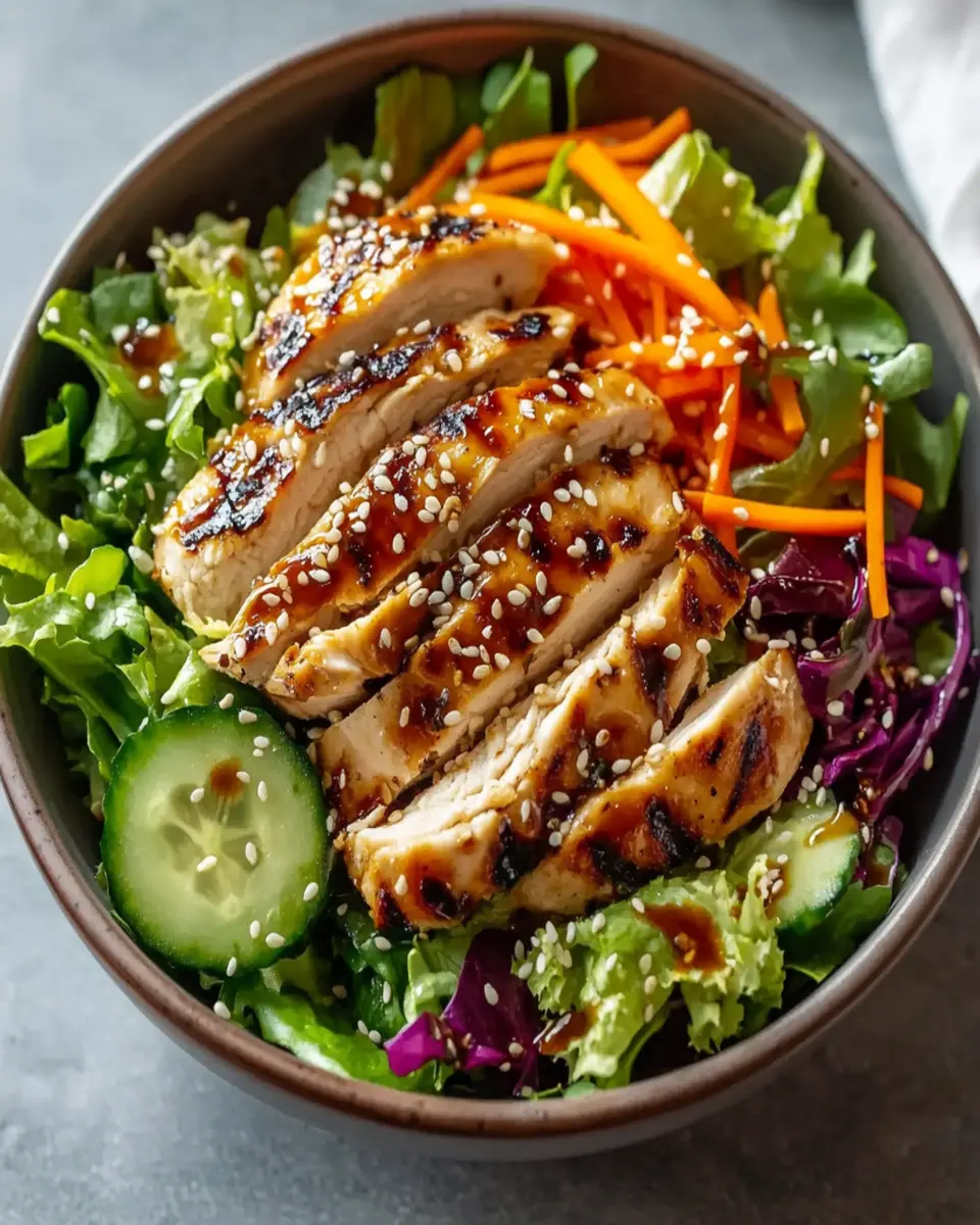 Asian Sesame Chicken Salad First Image First Image
