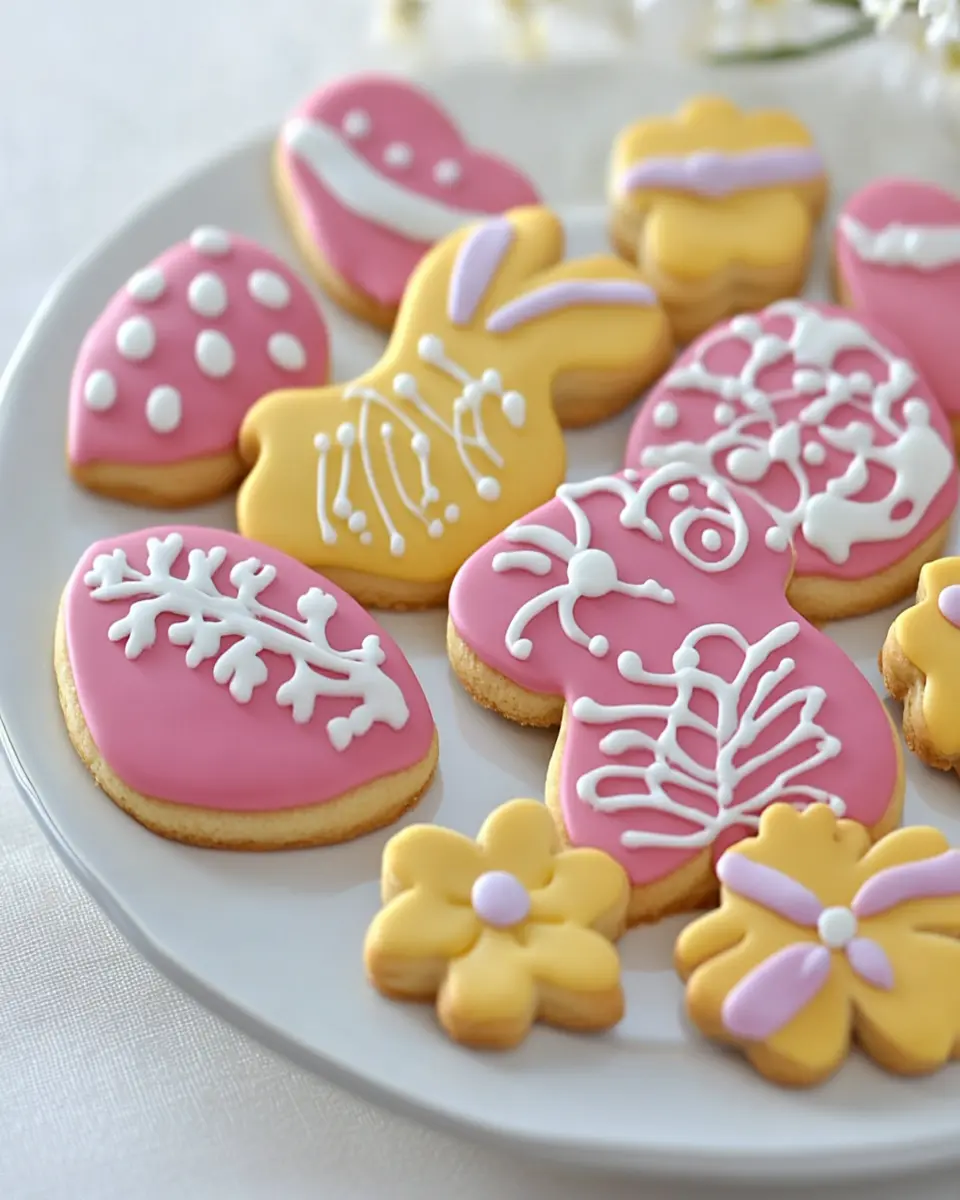 Easter Shortbread Cookies First Image First Image
