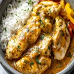 5-Ingredient Slow Cooker Angel Chicken with Italian Dressing Mix First Image First Image