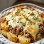 Simple Oven-Baked Beef and Potato Bake First Image First Image