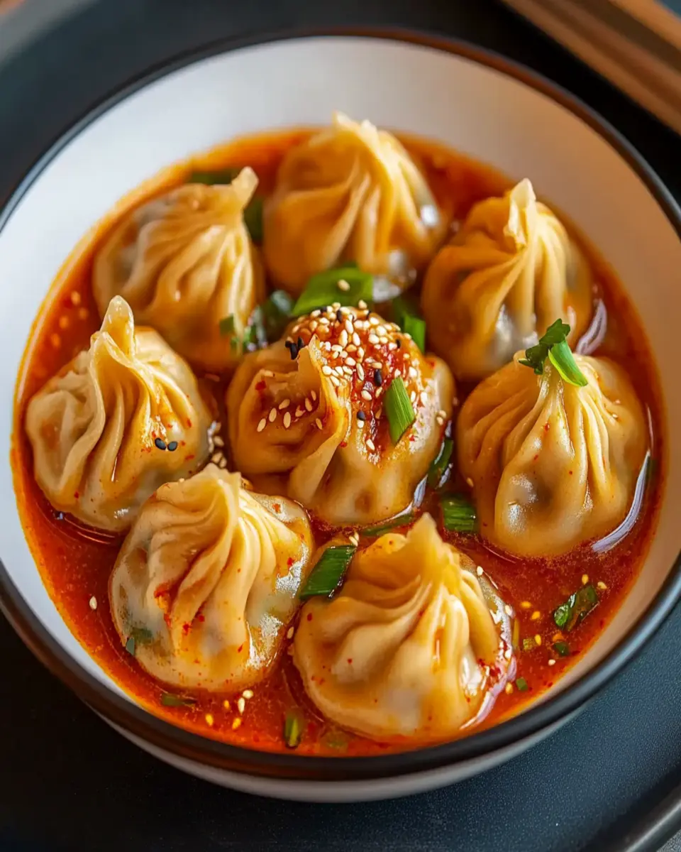 Soup Dumplings in Creamy Gochujang Sauce First Image First Image