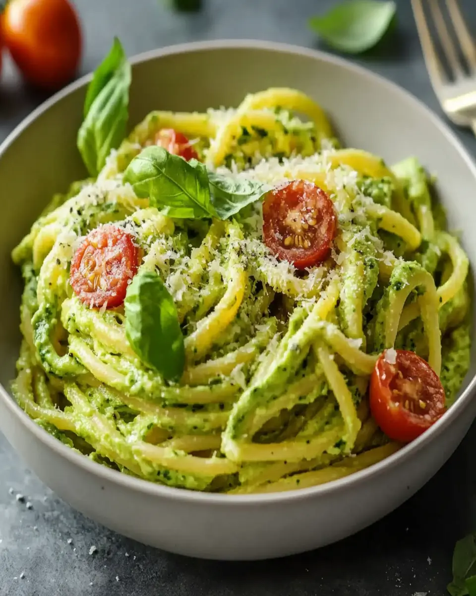 Creamy Avocado Pasta First Image First Image