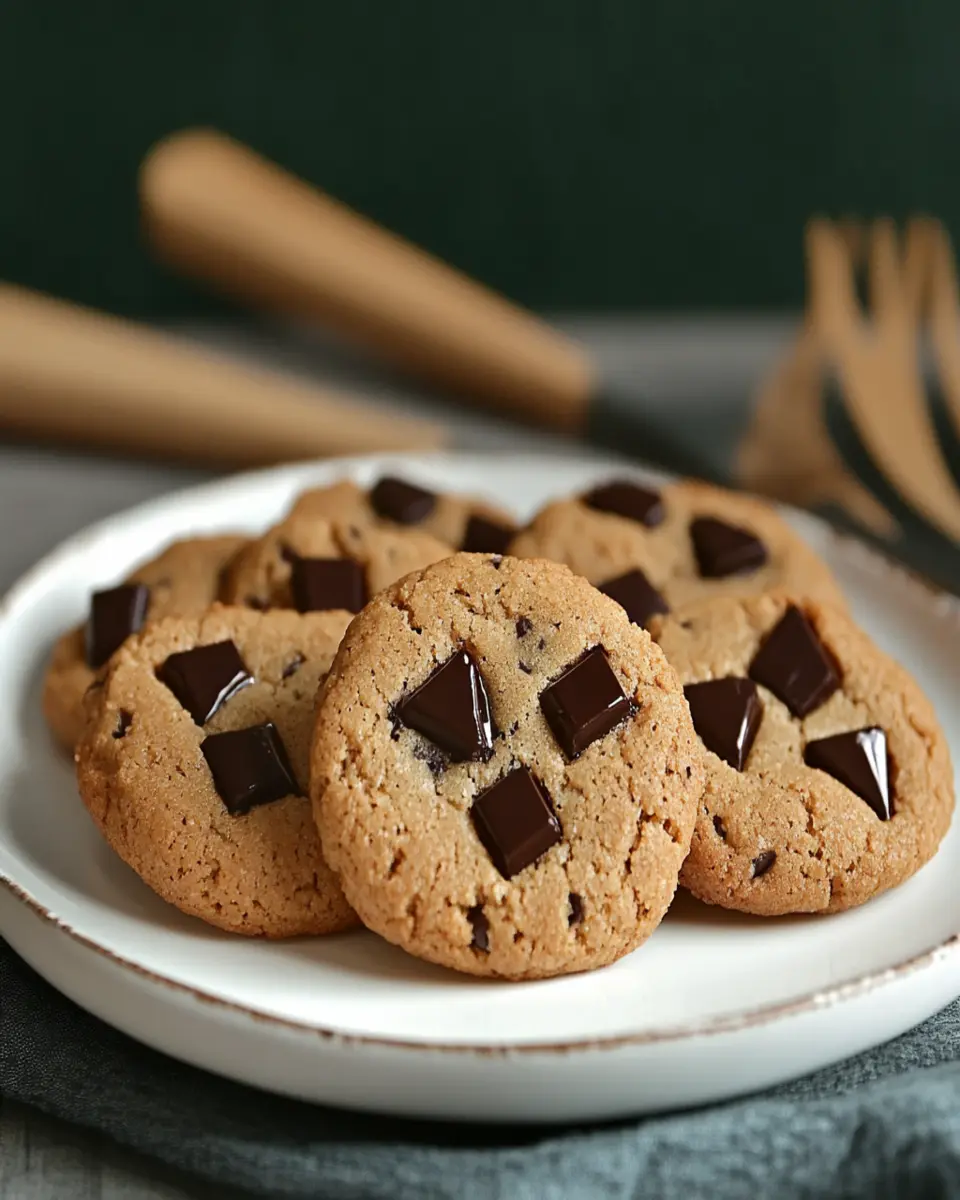 Healthy Chocolate Chip Cookies Recipe First Image First Image