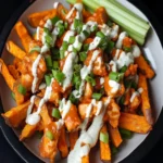 Buffalo Chicken Sweet Potato Fries First Image First Image