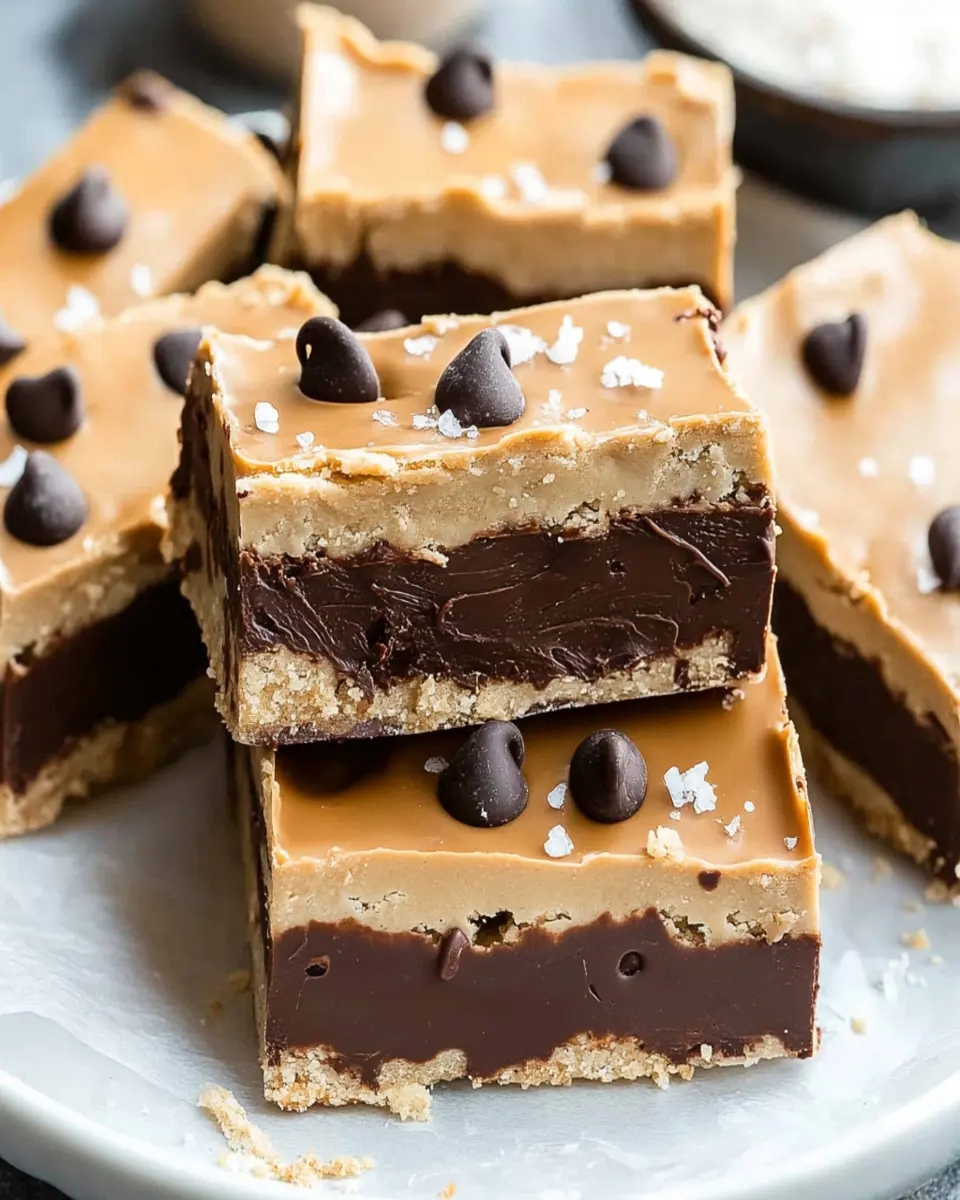No Bake Cookie Dough Bars First Image First Image