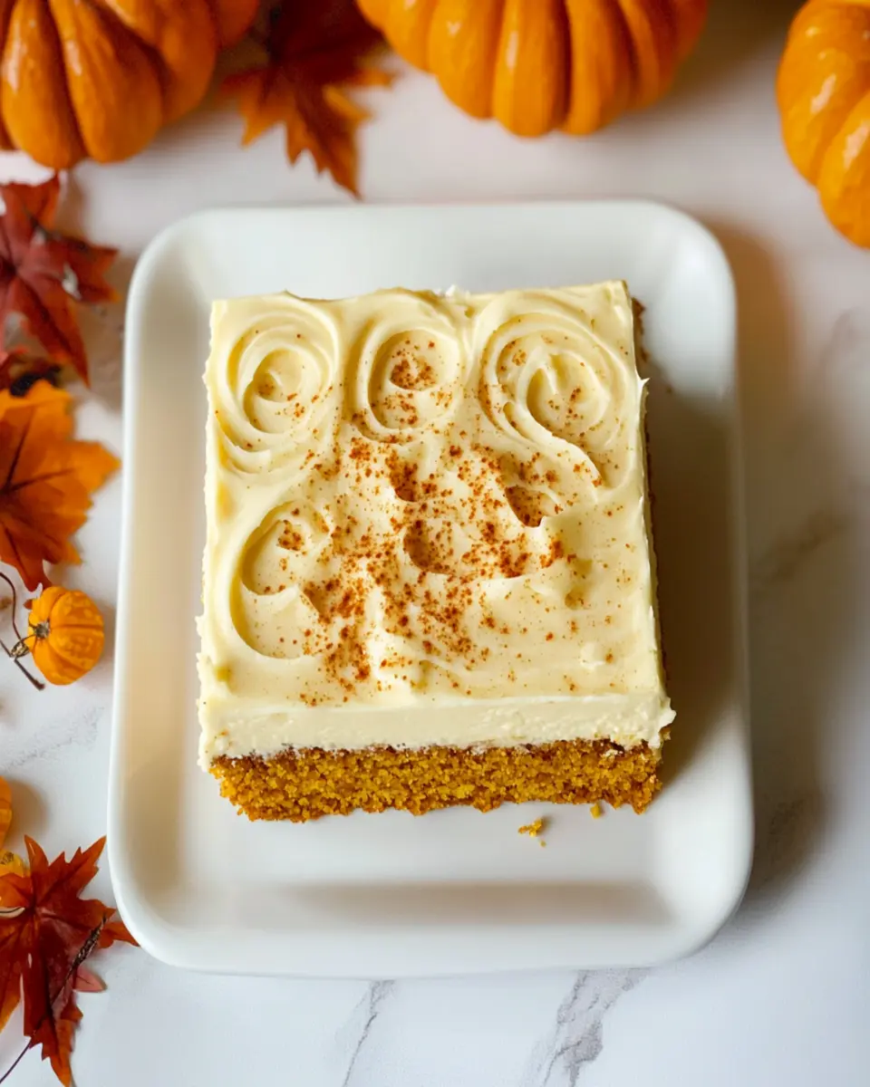 Pumpkin Sheet Cake [+Video] First Image First Image