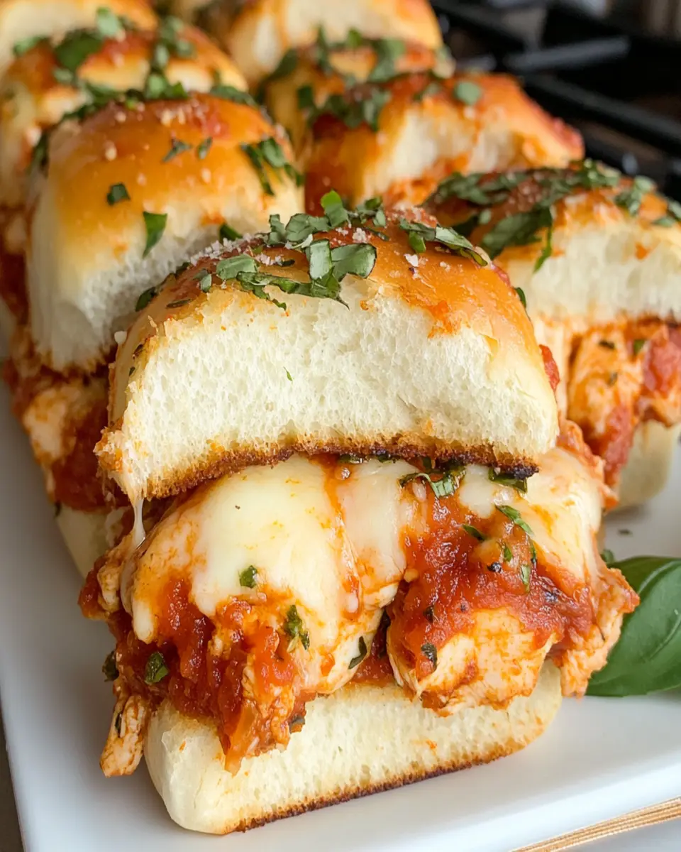 Chicken Parmesan Sliders First Image First Image