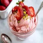 Ninja Creami Strawberry Ice Cream – 3 Ingredients First Image First Image