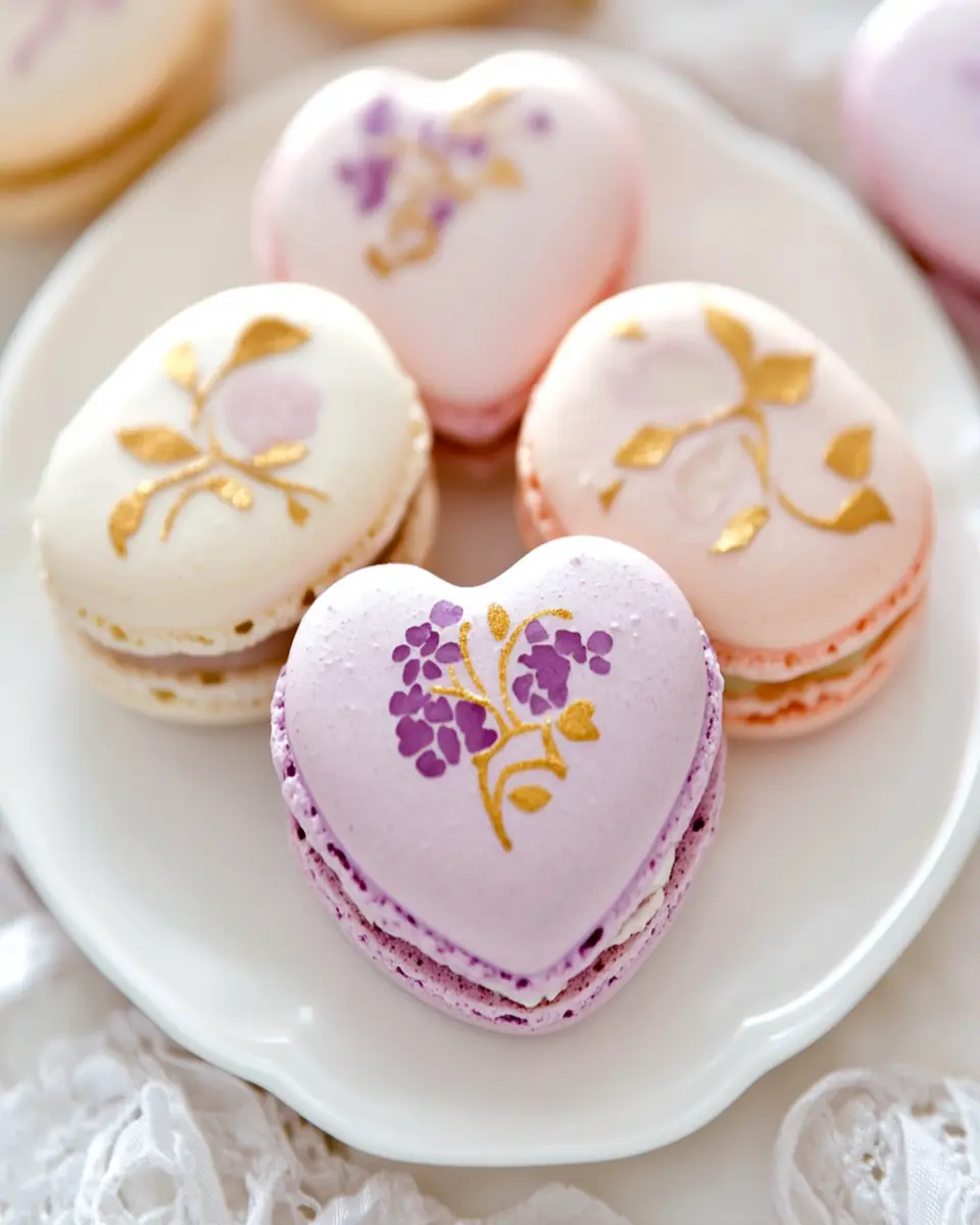 Heart Shaped Macarons That Will Melt Your Valentine’s Heart First Image First Image