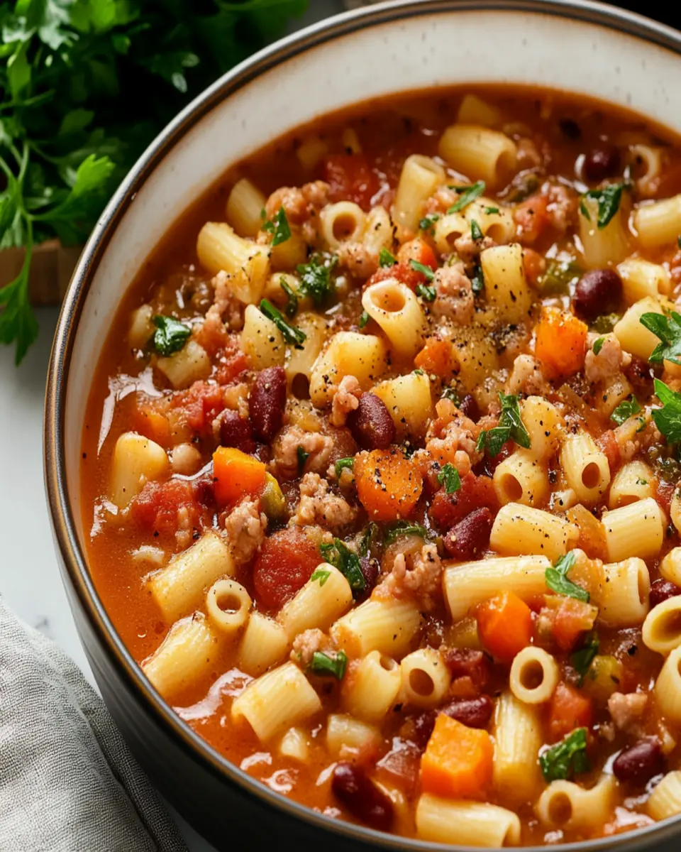 Pasta Fagioli First Image First Image