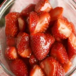 Macerated Strawberries First Image First Image
