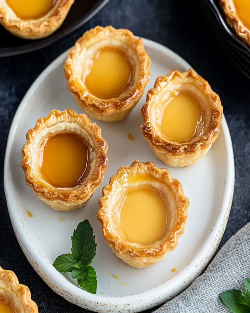 Milk Tea Egg Tarts First Image First Image