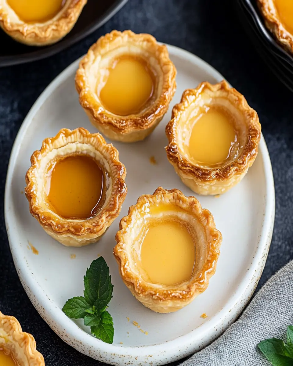 Milk Tea Egg Tarts First Image First Image