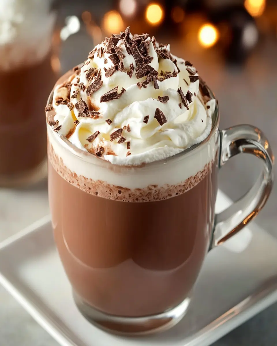 Whipped Hot Chocolate First Image First Image