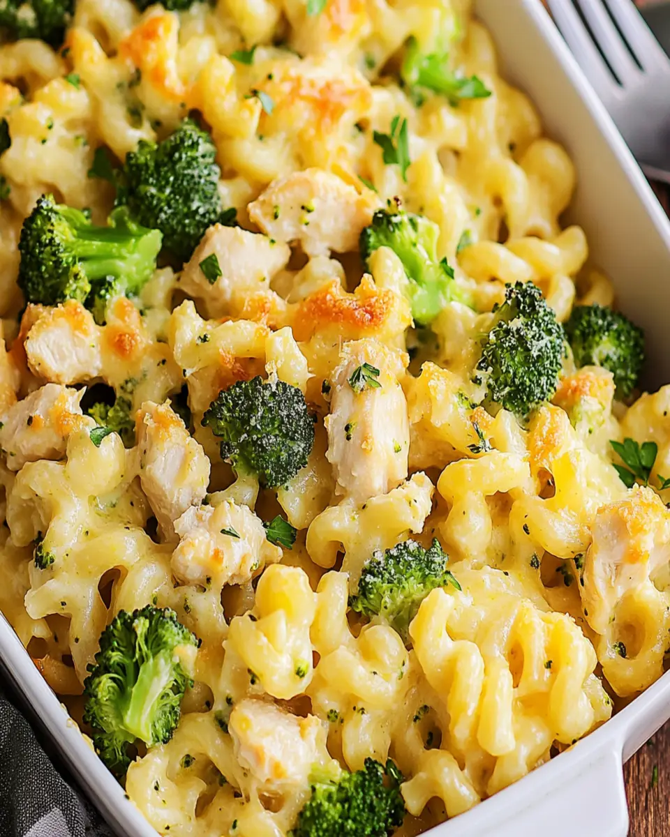 Chicken Broccoli Pasta Casserole First Image First Image