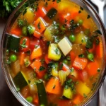 Simple Easy Vegetable Soup Recipe-Hearty & Delicious First Image First Image