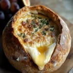 Oozy Baked Brie in a Bread Bowl First Image First Image